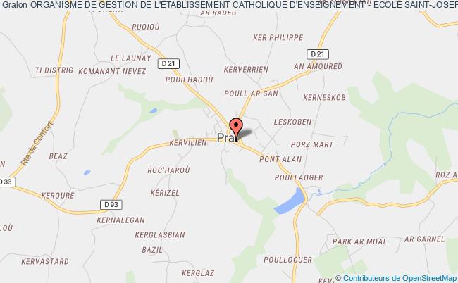 ORGANISME DE GESTION DE L'ETABLISSEMENT CATHOLIQUE D'ENSEIGNEMENT - ECOLE SAINT-JOSEPH DE PRAT (OGEC SAINT-JOSEPH DE PRAT)