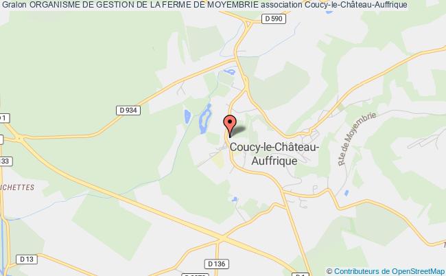 plan association Organisme De Gestion De La Ferme De Moyembrie Coucy-le-Château-Auffrique