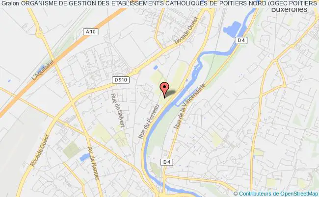 plan association Organisme De Gestion Des Etablissements Catholiques De Poitiers Nord (ogec Poitiers Nord) Poitiers