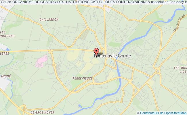 plan association Organisme De Gestion Des Institutions Catholiques Fontenaysiennes Fontenay-le-Comte