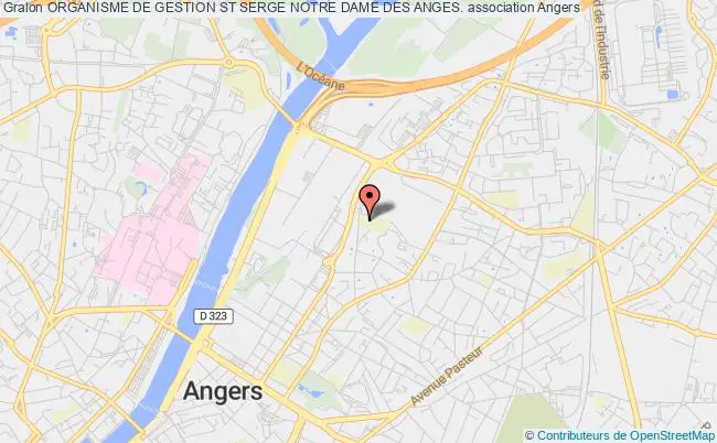 plan association Organisme De Gestion St Serge Notre Dame Des Anges. Angers