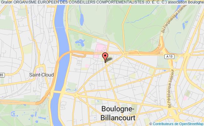 plan association Organisme Europeen Des Conseillers Comportementalistes (o. E. C. C.) Boulogne-Billancourt