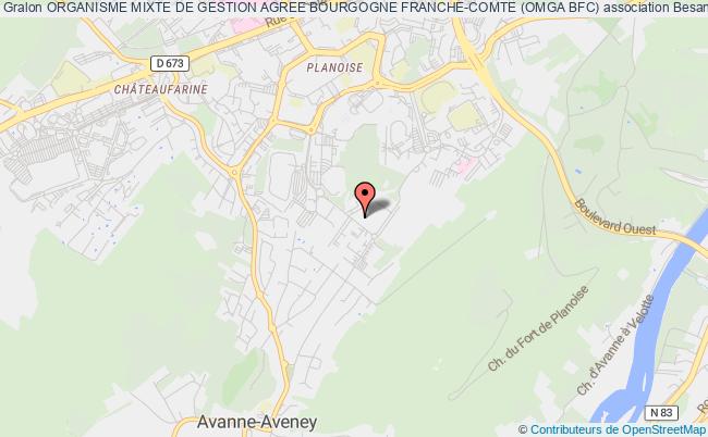 plan association Organisme Mixte De Gestion Agree Bourgogne Franche-comte (omga Bfc) Besançon