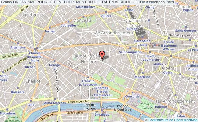 plan association Organisme Pour Le DÉveloppement Du Digital En Afrique - Odda Paris