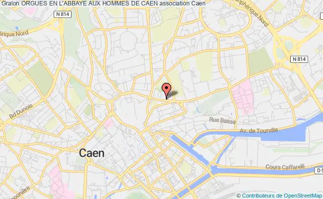 plan association Orgues En L'abbaye Aux Hommes De Caen Caen