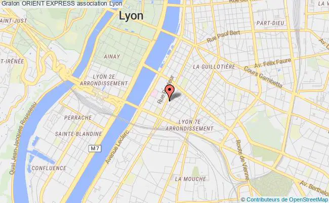 plan association Orient Express Lyon