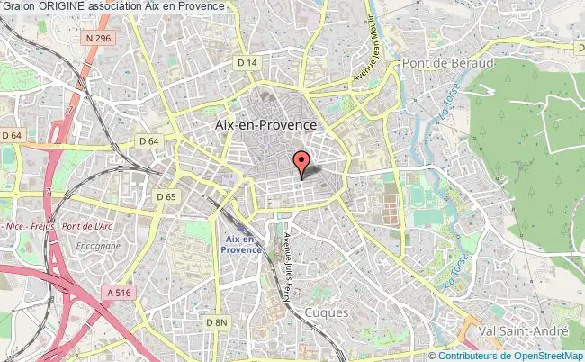 plan association Origine Aix-en-Provence