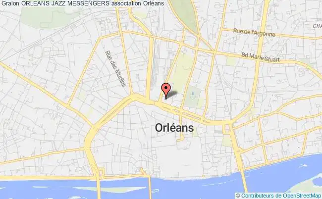 plan association Orleans Jazz Messengers Orléans