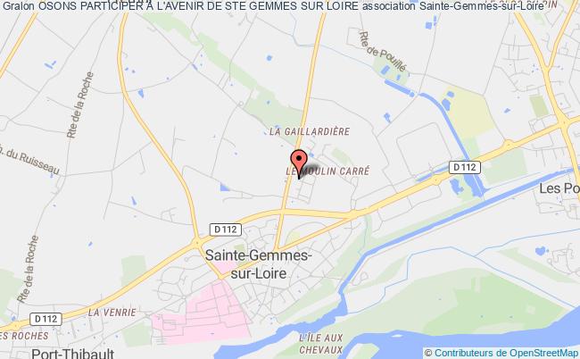 plan association Osons Participer À L'avenir De Ste Gemmes Sur Loire Sainte-Gemmes-sur-Loire