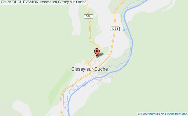 plan association Ouch'evasion Gissey-sur-Ouche