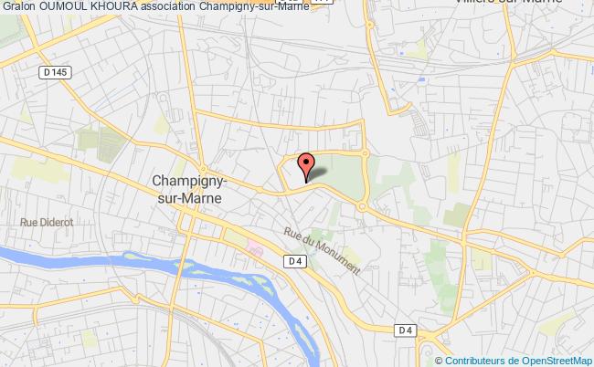 plan association Oumoul Khoura Champigny-sur-Marne