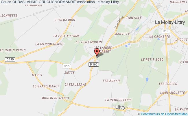 plan association Ourasi-annie-gruchy-normandie Le Molay-Littry