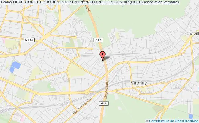 plan association Ouverture Et Soutien Pour Entreprendre Et Rebondir (oser) Versailles