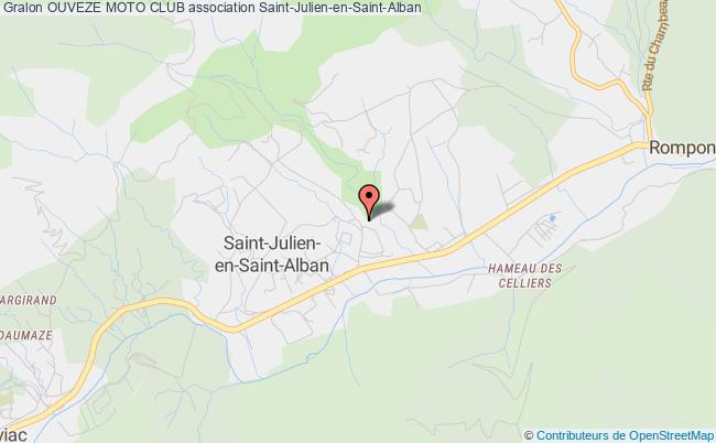 plan association Ouveze Moto Club Saint-Julien-en-Saint-Alban