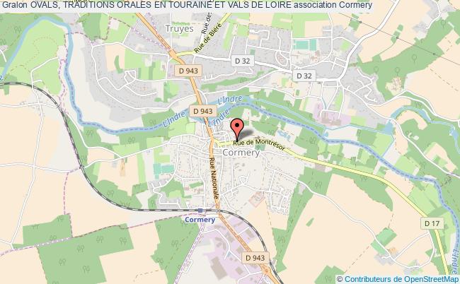 plan association Ovals, Traditions Orales En Touraine Et Vals De Loire Cormery