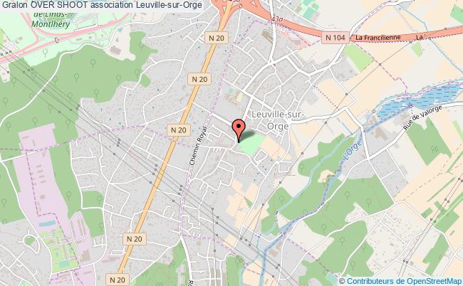 plan association Over Shoot Leuville-sur-Orge