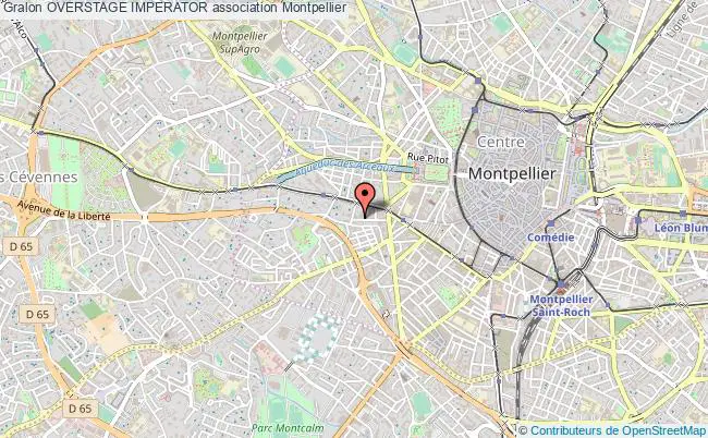 plan association Overstage Imperator Montpellier