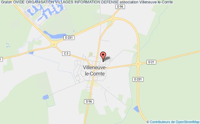 plan association Ovide Organisation Villages Information Defense Villeneuve-le-Comte