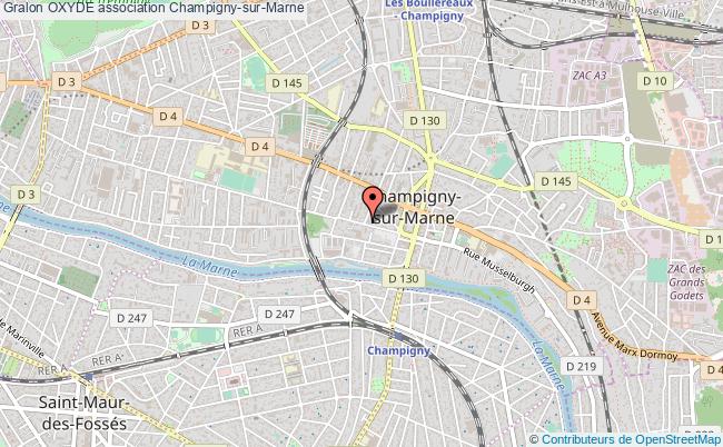 plan association Oxyde Champigny-sur-Marne