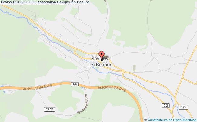 plan association P'ti Bout'fil Savigny-lès-Beaune