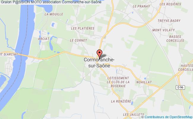 plan association P@ssion Moto Cormoranche-sur-Saône