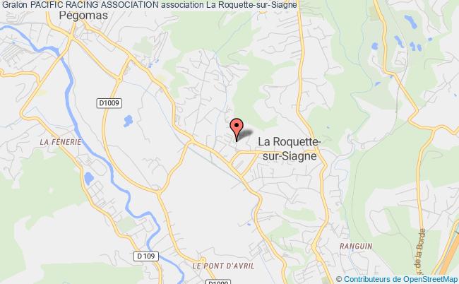 plan association Pacific Racing Association Roquette-sur-Siagne