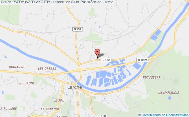 plan association Paddy (vary Akotry) Saint-Pantaléon-de-Larche