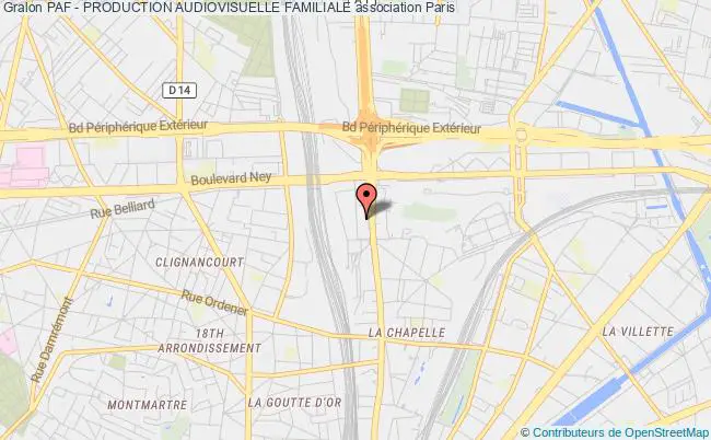 plan association Paf - Production Audiovisuelle Familiale Paris