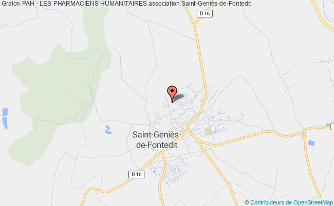 plan association Pah - Les Pharmaciens Humanitaires Saint-Geniès-de-Fontedit