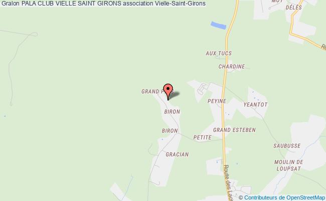 plan association Pala Club Vielle Saint Girons Vielle-Saint-Girons