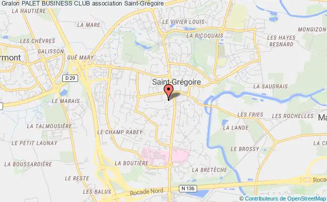 plan association Palet Business Club Saint-Grégoire