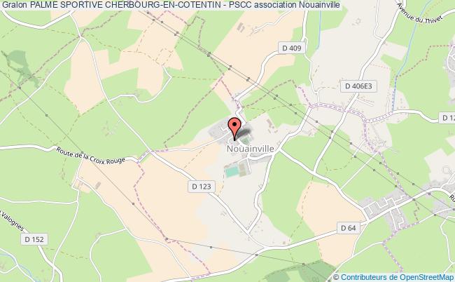 plan association Palme Sportive Cherbourg-en-cotentin - Pscc Nouainville