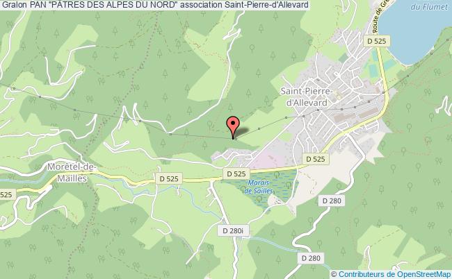 plan association Pan "pÂtres Des Alpes Du Nord" Crêts en Belledonne