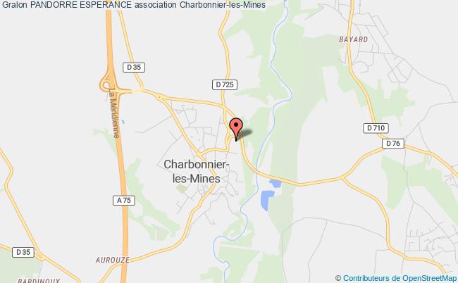 plan association Pandorre Esperance Charbonnier-les-Mines