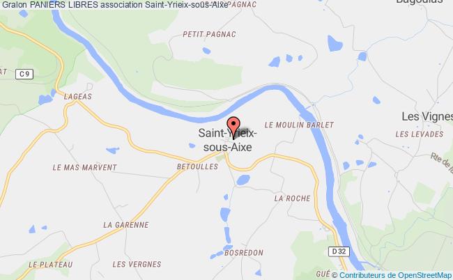 plan association Paniers Libres Saint-Yrieix-sous-Aixe