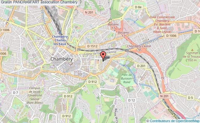plan association Panoram'art Chambéry
