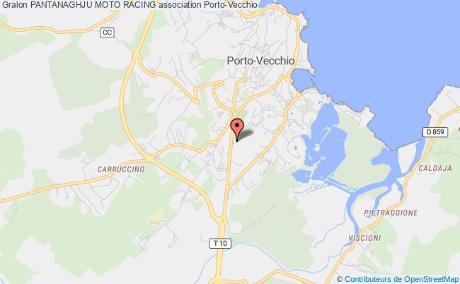 plan association Pantanaghju Moto Racing Porto-Vecchio