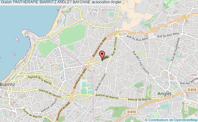 plan association Pantherapie Biarritz Anglet Bayonne Anglet