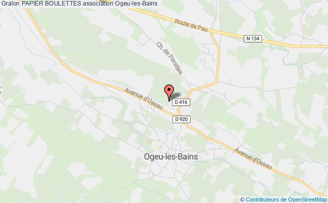 plan association Papier Boulettes Ogeu-les-Bains