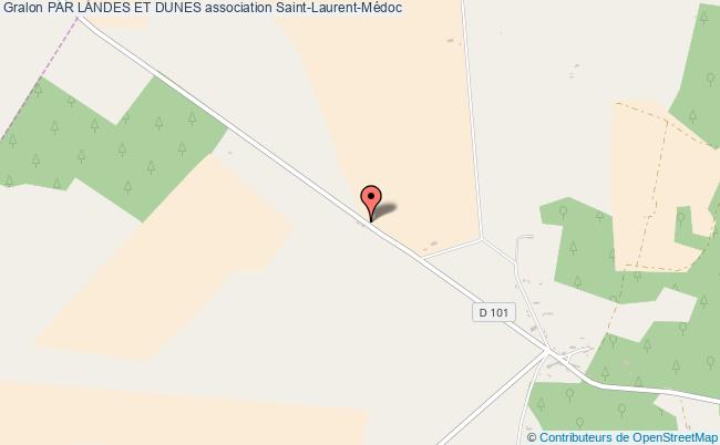 plan association Par Landes Et Dunes Saint-Laurent-Médoc