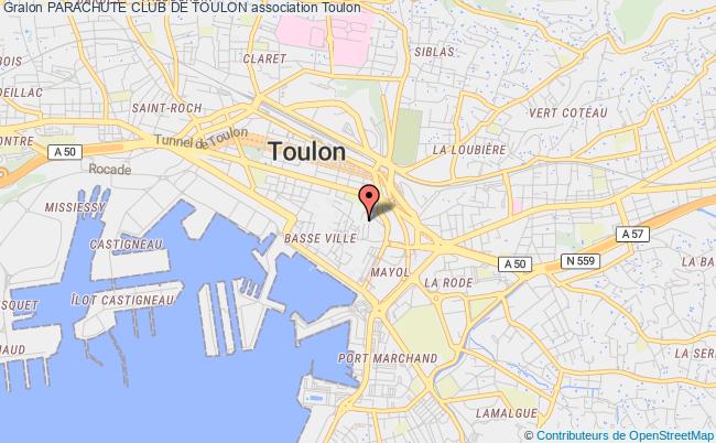 plan association Parachute Club De Toulon Toulon