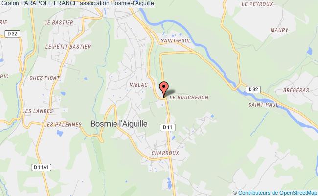 plan association Parapole France Bosmie-l'Aiguille