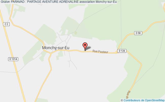 plan association Paravad : Partage Aventure Adrenaline Monchy-sur-Eu