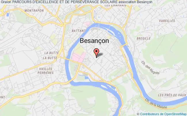 plan association Parcours D'excellence Et De PersÉvÉrance Scolaire Besançon