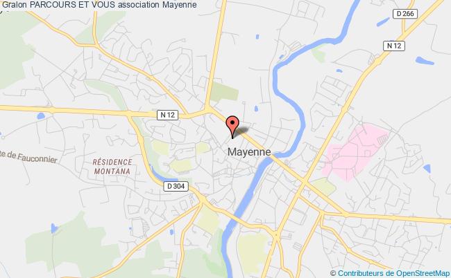 plan association Parcours Et Vous Mayenne