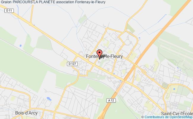 plan association Parcours La PlanÈte Fontenay-le-Fleury