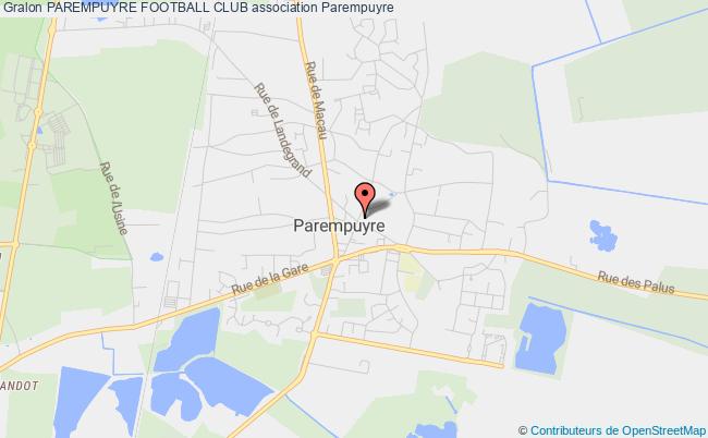 plan association Parempuyre Football Club Parempuyre