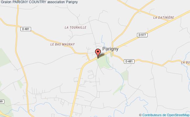 plan association Parigny Country Parigny