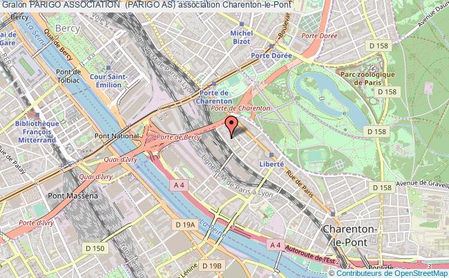 plan association Parigo Association  (parigo As) Charenton-le-Pont