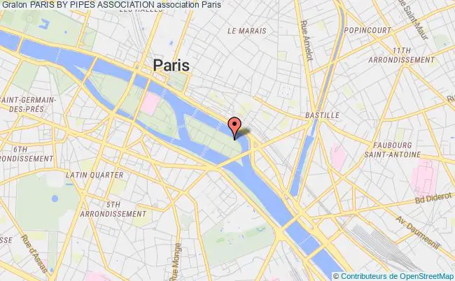 plan association Paris By Pipes Association Paris